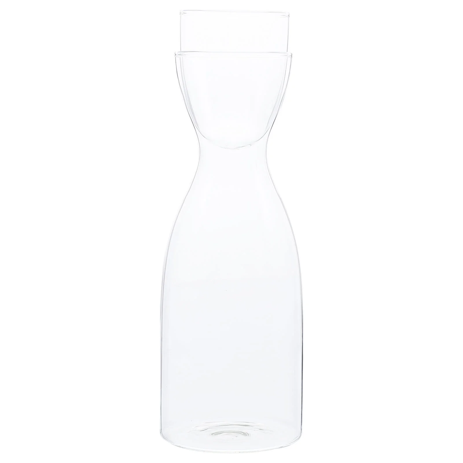 

Glass Water Pitcher Cold Jug Clear Mouthwash Container Milk Carafe Multi-function Bedside