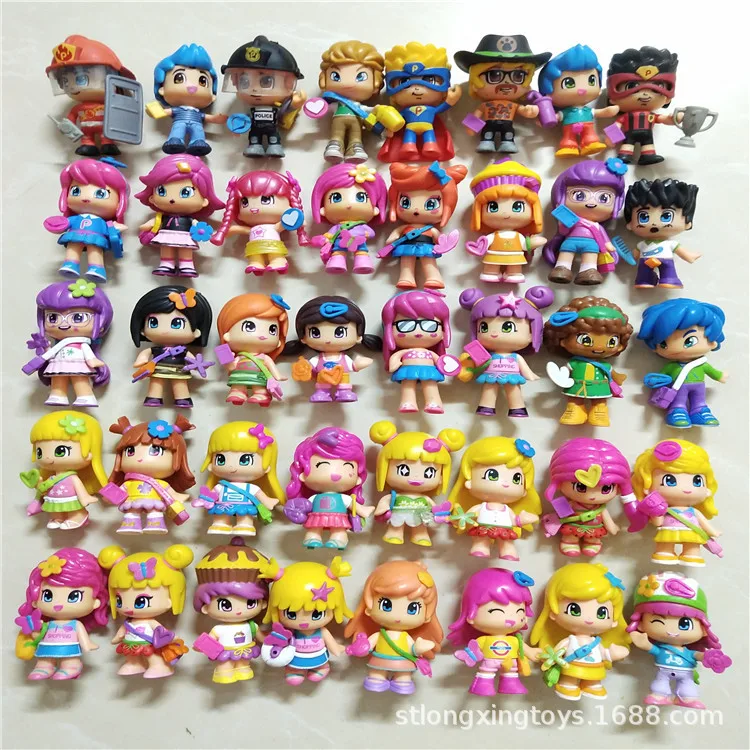 

Random 1 Double-sided Assembled Face-changing Doll Children's Play House Toys Multi-Style Assembled Anime Peripherals Gifts