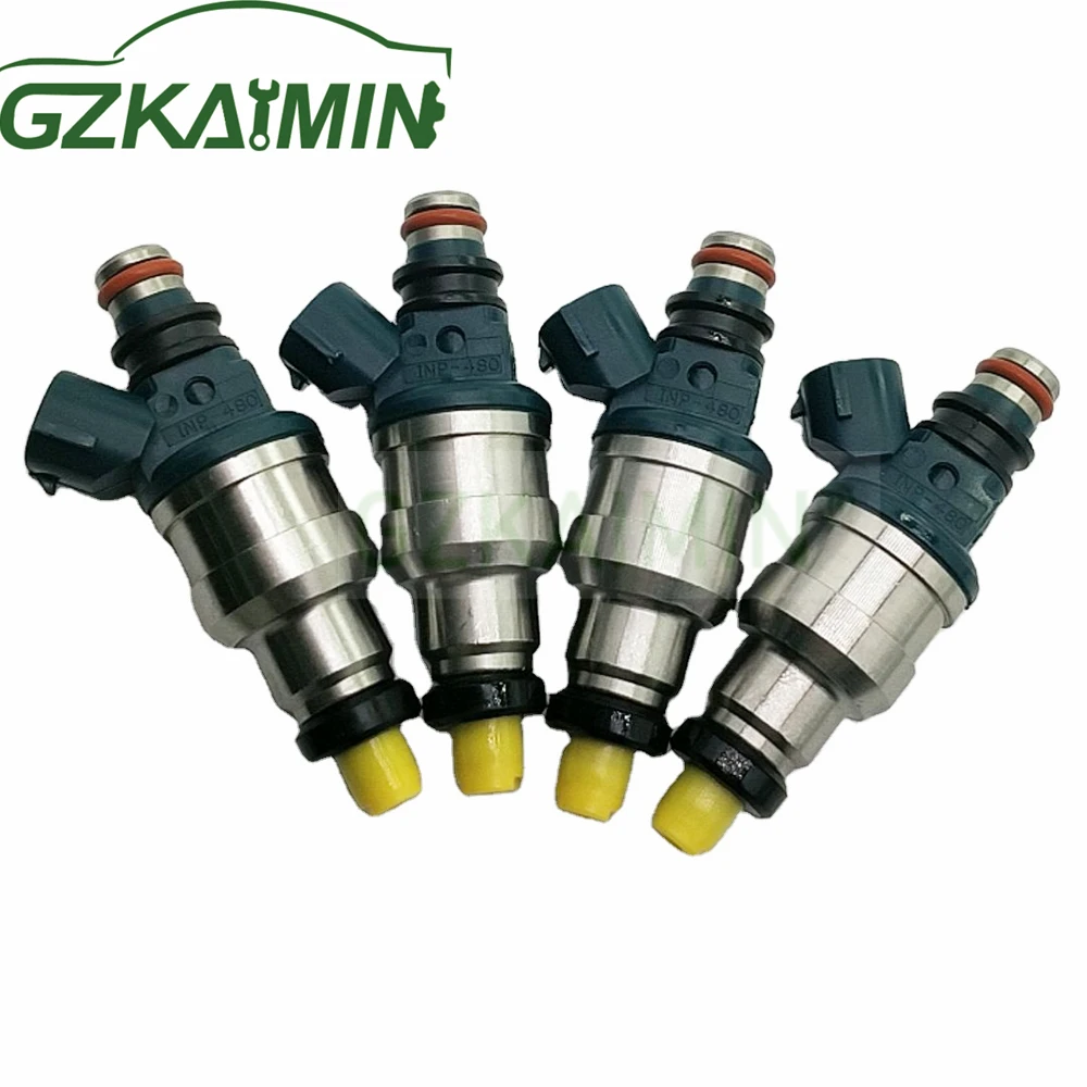 Фото Комплект 4 шт. INP-480 Топливная форсунка для Mazda 626 2.0L L4 для Ford Probe 1993-1999 F32Z-9F593-A 4G1406 INP480 F32Z9F593A №1