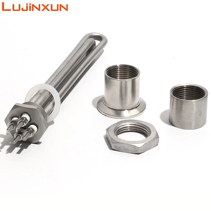 Lujinxun 1" BSP Thread Boiler Steam Water Heater Immersion H