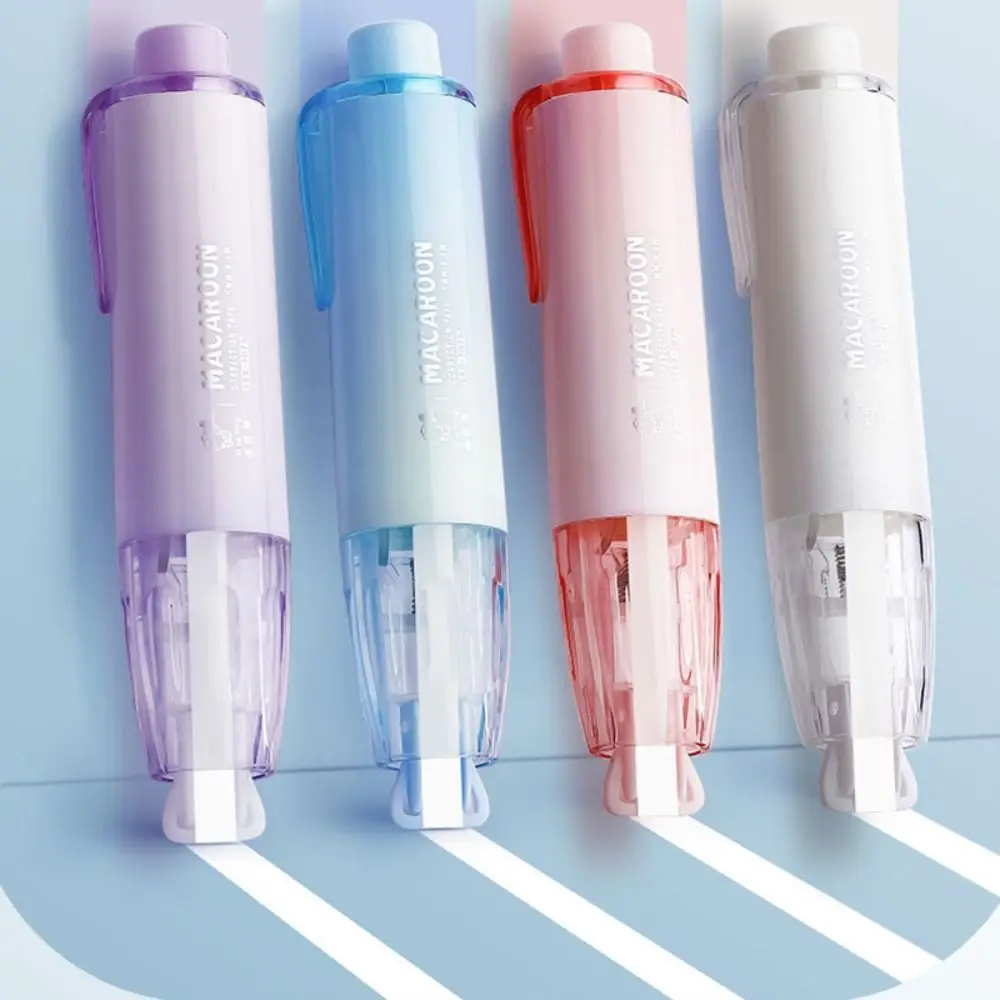 

Replaceable Core Correction Tape Cute Press Type Candy Color Altered Tools Pen Shape Corrector School Office