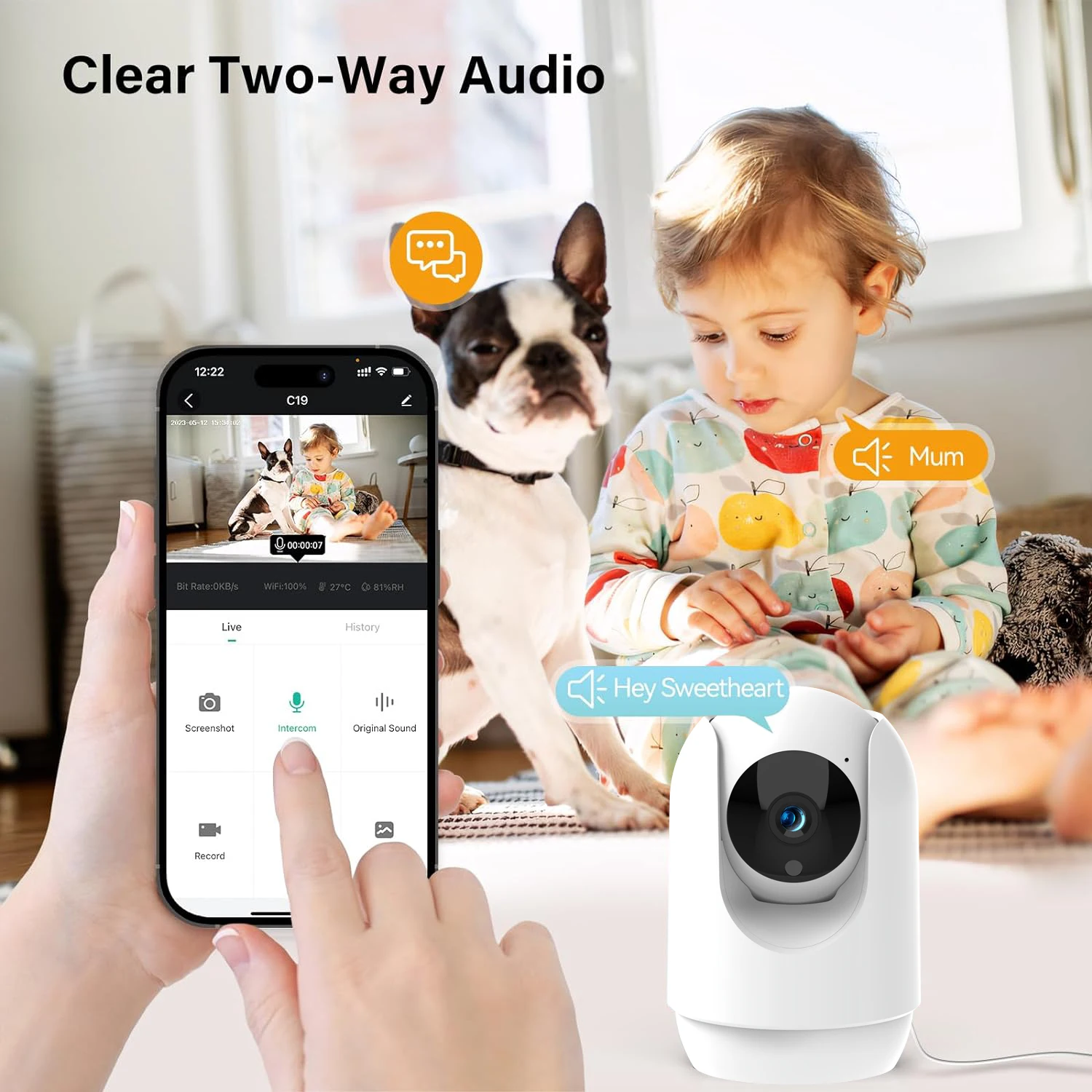 Рисунок 3 - Беспроводная Двухдиапазонная радионяня 3 Мп 5 ГГц 2