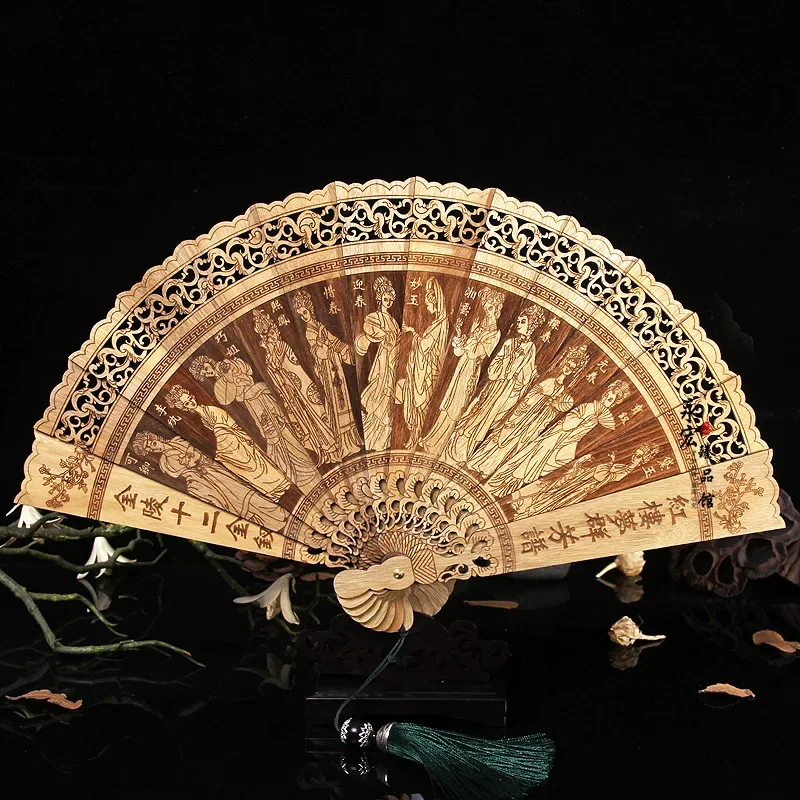 

Деревянный веер Nanmu