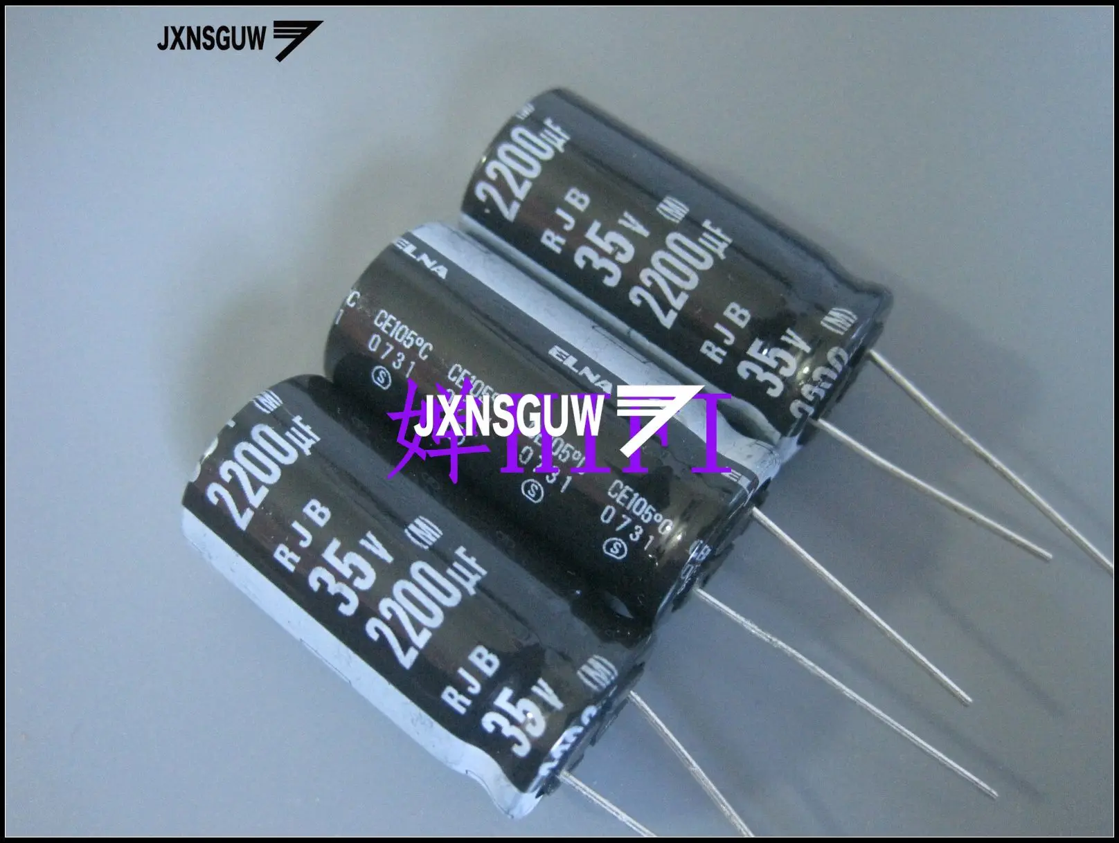 Алюминиевые Электролитические Конденсаторы ELNA RJB 35V2200UF 16X31MM коричневого цвета, 2200 мкФ/35V 105 градусов 2200 мкФ 35V, 20 шт.