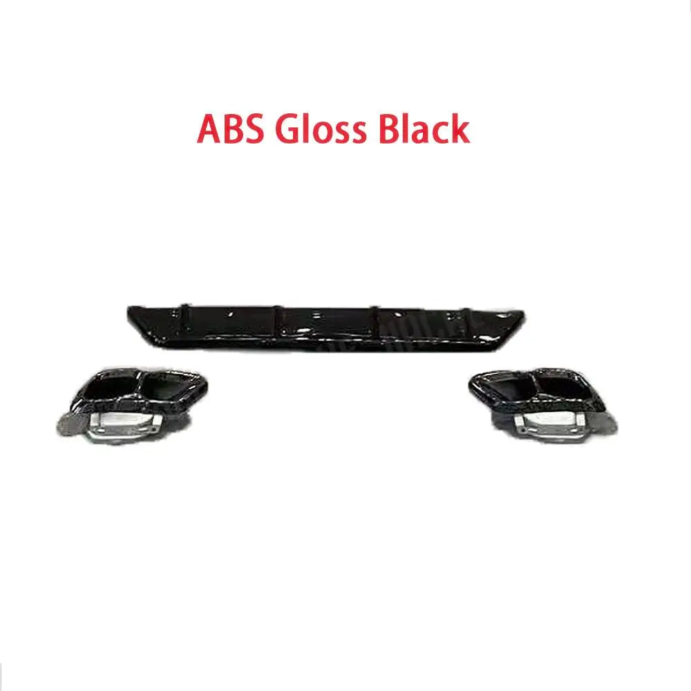 Диффузор для заднего бампера BMW X6 G06 LCI Sport 2023 + ABS