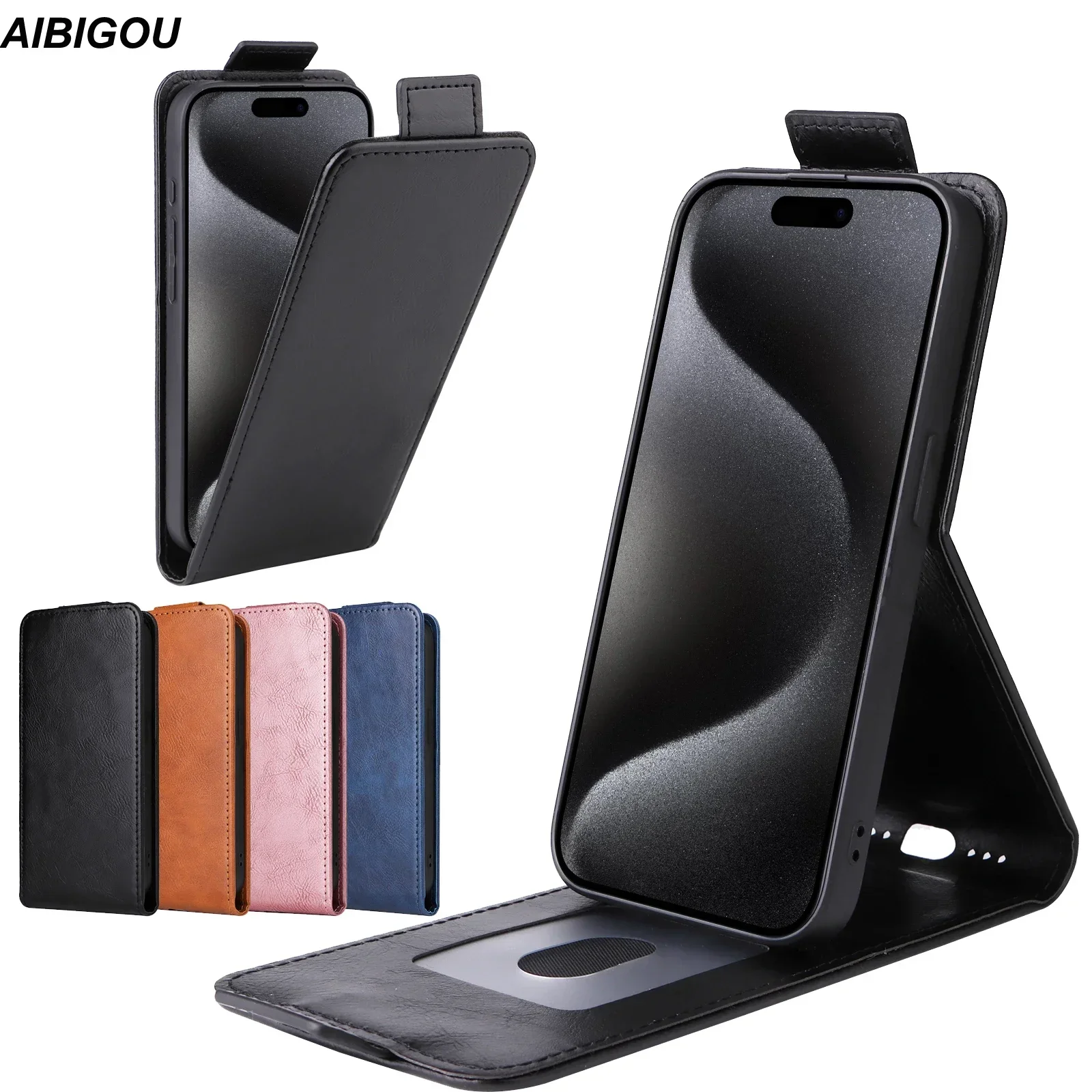 Фото Для TCL 60 Nxtpaper T626K T626K1 флип-вертикальный чехол Роскошный кожаный держатель для книг в стиле ретро с полным покрытием TCL60 Nxtpaper Bags №3