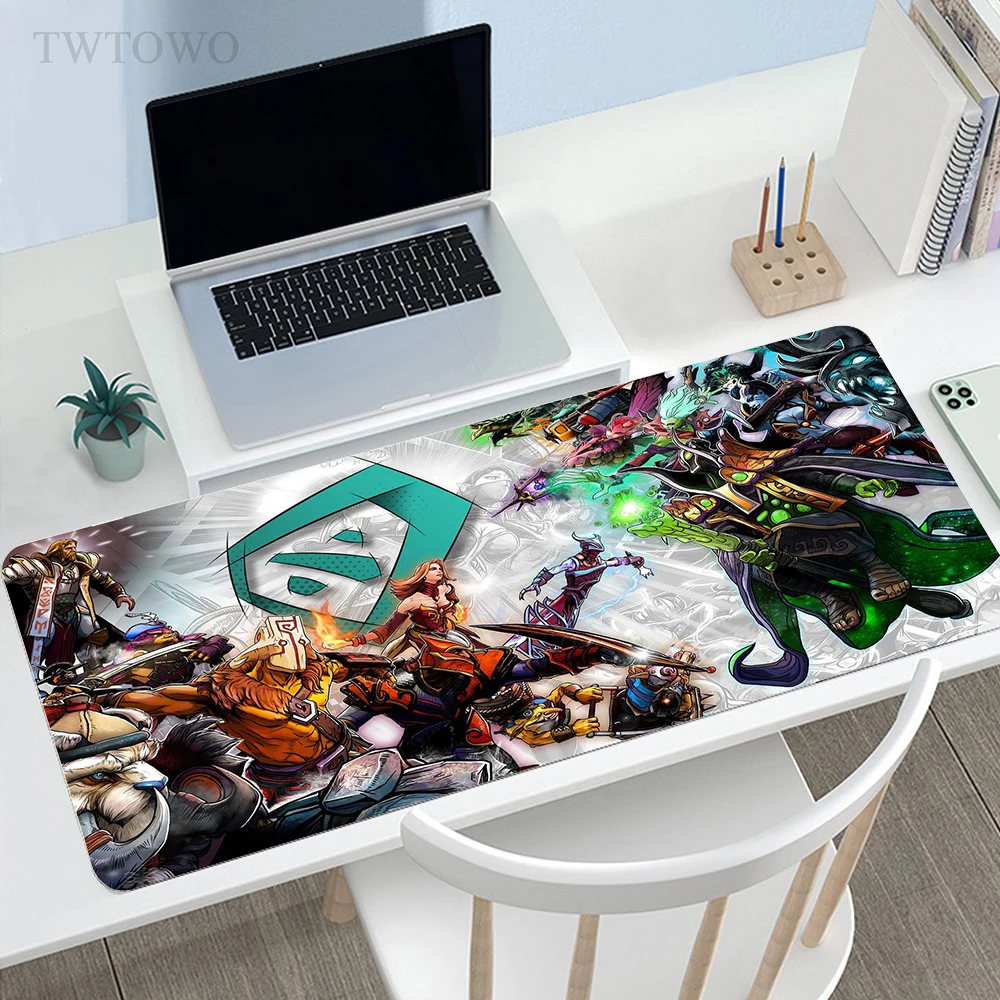 

Dota2 Mouse Pad Gamer New Large Gaming XXL MousePads Desk Mats keyboard pad Laptop Anti-slip Gamer Office Mice Pad Mouse Mat