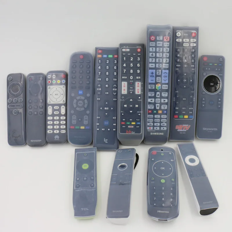 

Silicone TV Remote Control Protective Sleeve Dust Protection Storage Bag Portable Silicone Air Conditioning Control Box TCL Hair