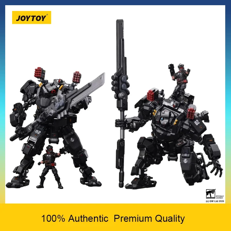 Фото Коллекционная подвижная модель-игрушка JOYTOY 1/18 «Битва за звезды: Экспедиционные силы Сорроу» — Меха-тиран 02, научно-фантастический меха-робот №1