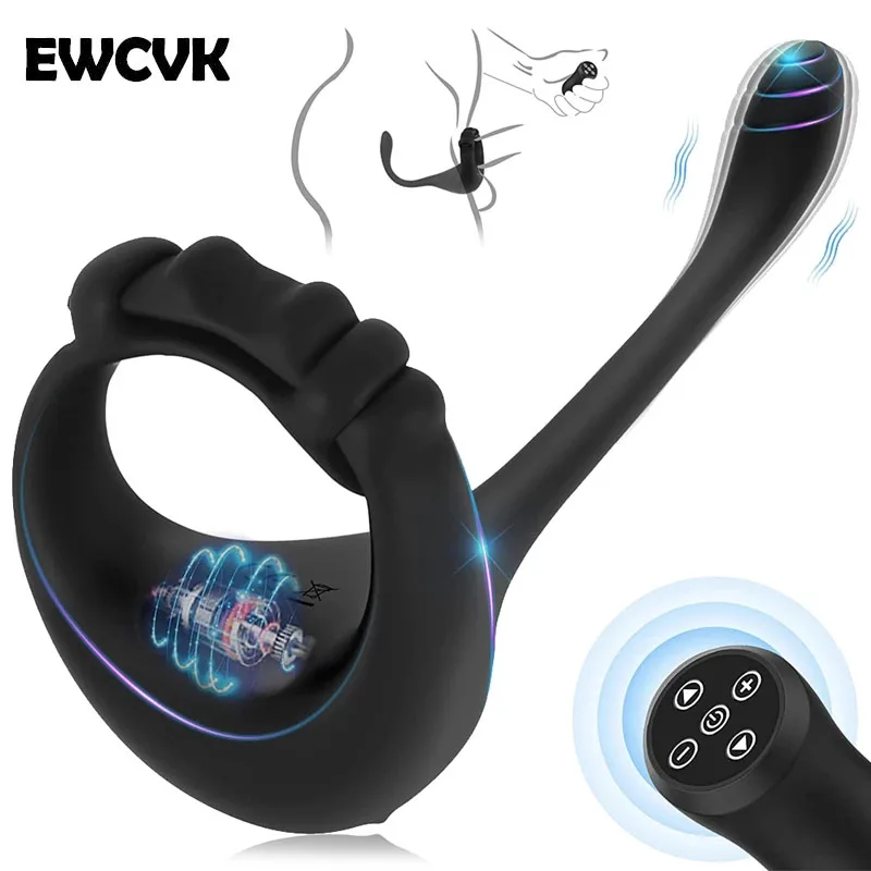 3 в 1 Анальная пробка для массажа простаты |