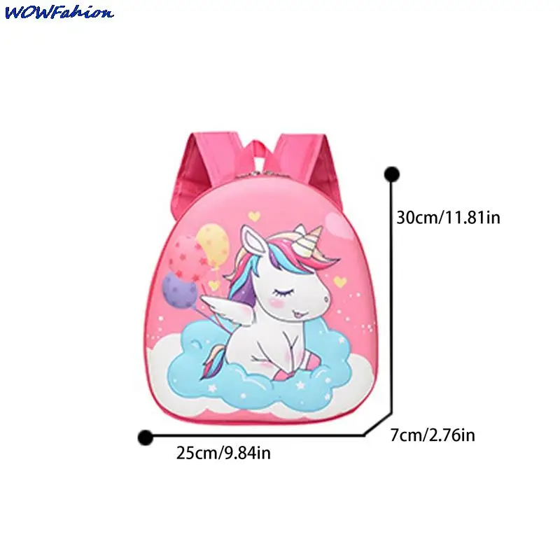 Waterproof Cartoon 3D Dinosaur Unicorn Backpacks Animal Bag Kindergarten Schoolbag Kids Book Bags for 2-6 Years Old Boys Girls 