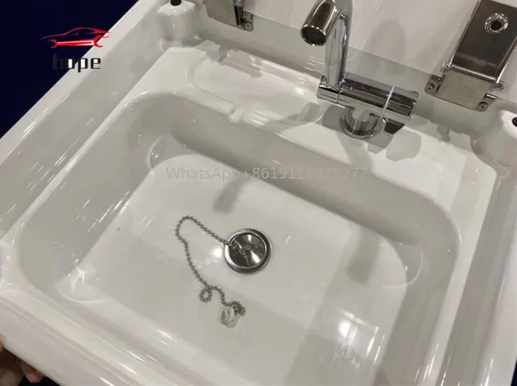 Пластиковая моечная раковина из ПММА для овощей с крышкой очистки и экономии