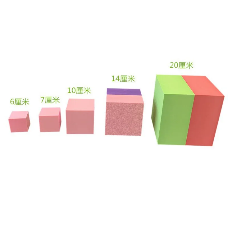 Строительные блоки для раннего развития пенопластовые кубики зерна губка лента