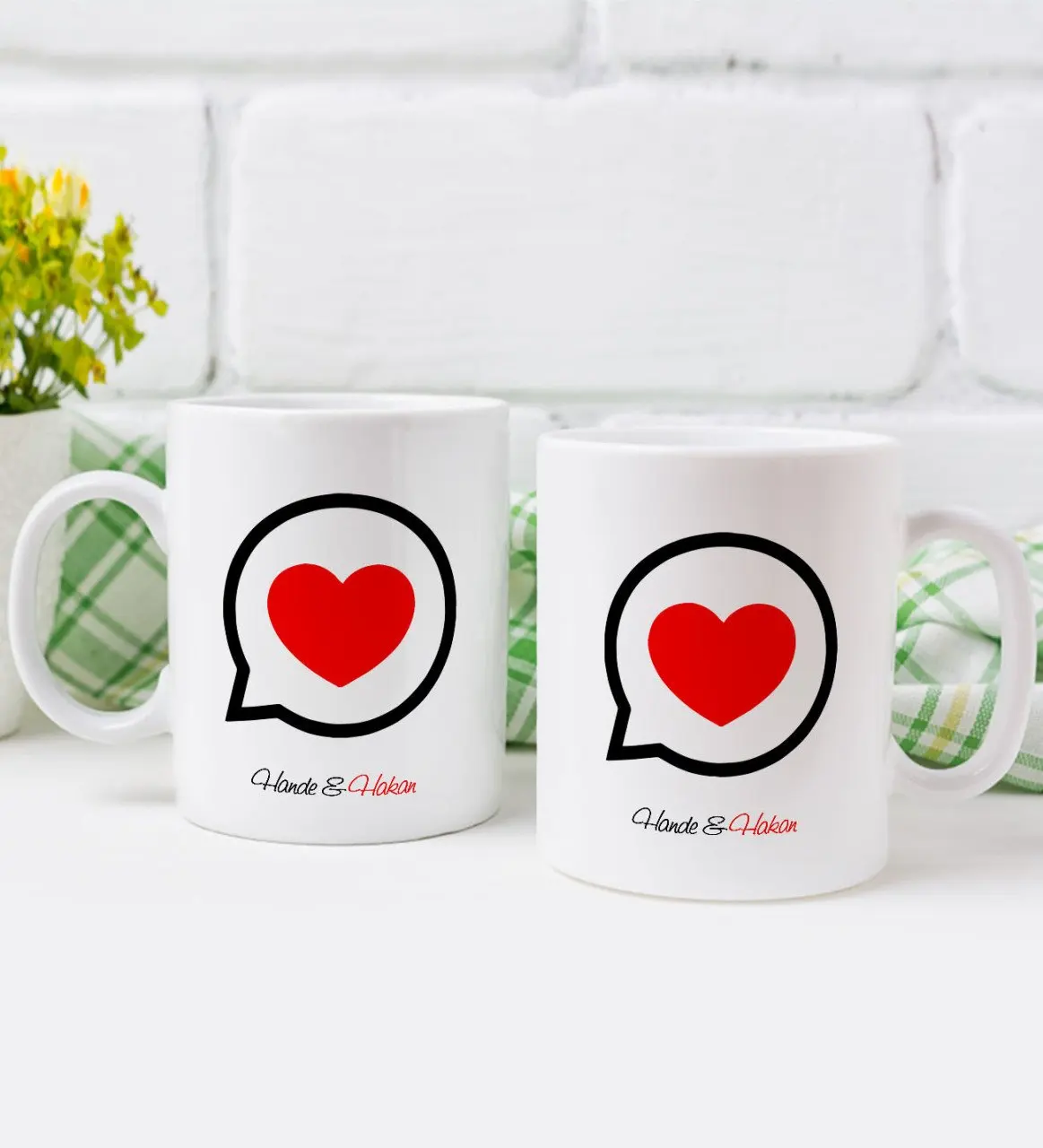 

Индивидуальный дизайн на День святого Валентина двойная кружка