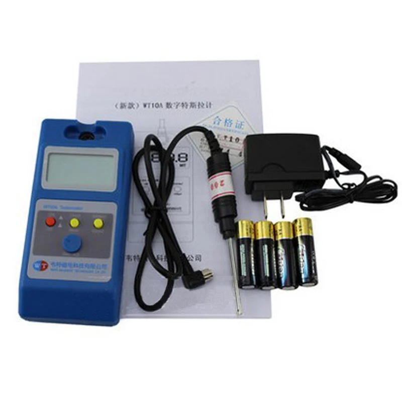 Магнитный магнитометр Детектор прочности магнитного поля Гаусс-метр Измеритель