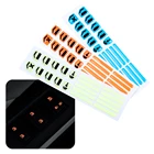 Светящаяся Наклейка на окно автомобиля для Suzuki Liana Splash Reno Swift SX4 Jimny Ignis Alto Samurai Baleno Vitara Grand Vitara