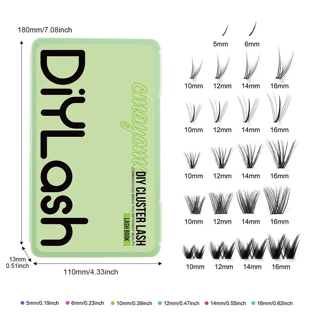 551 шт. набор для наращивания ресниц 5-16 мм