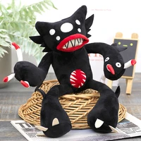 black spider monster cute boy girl birthday gift plush toy game time doll stuffed animals 30cm