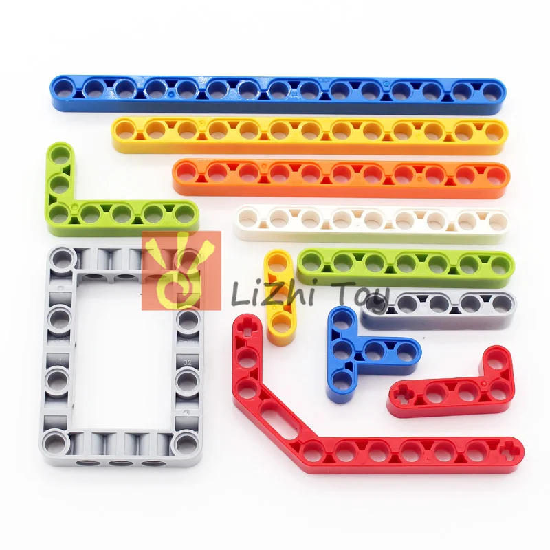 MOC Technical Compatible with Building Blocks Bricks Pin Liftarm Studless Beam Axle Connector Panel Gear Car Mindstorms Toys |