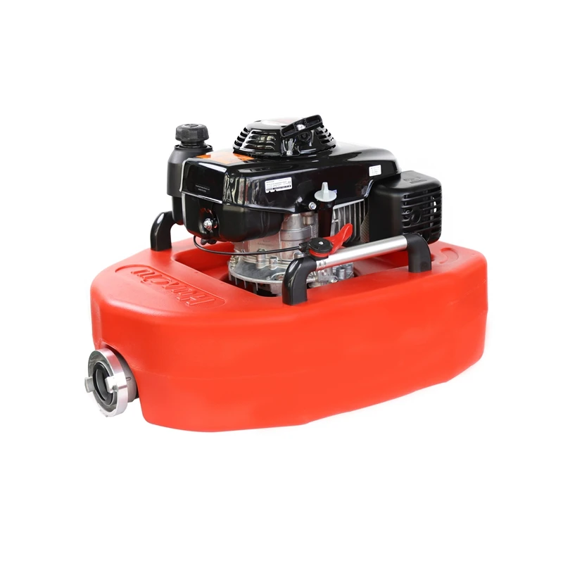 

Quality fire rescue tool portable fire fighting pump 5.5hp Japanese gasoline engine floating water pump