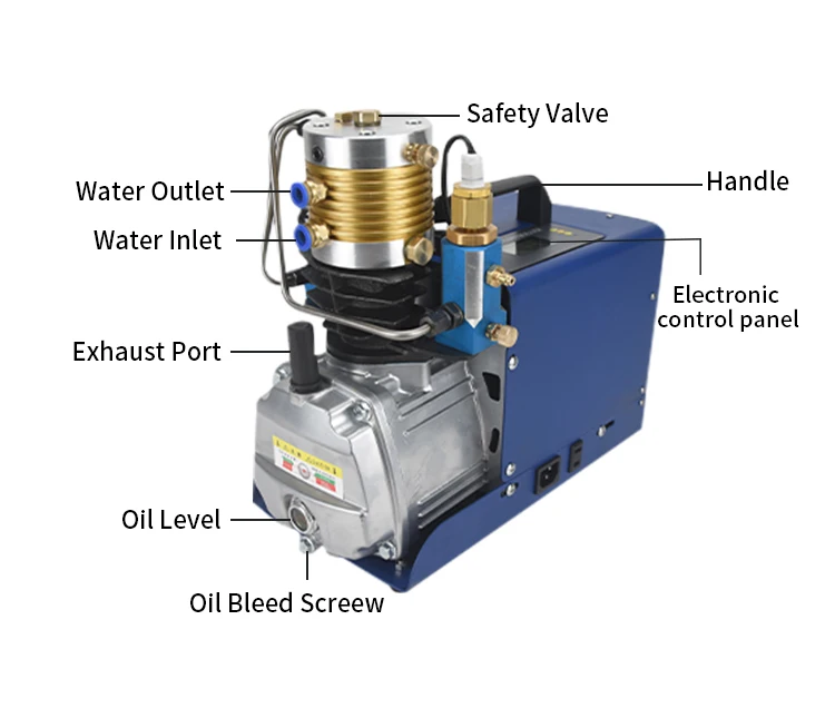 

High quality Smart pcp air compressor 230V OXYGEN BOOSTER PUMP