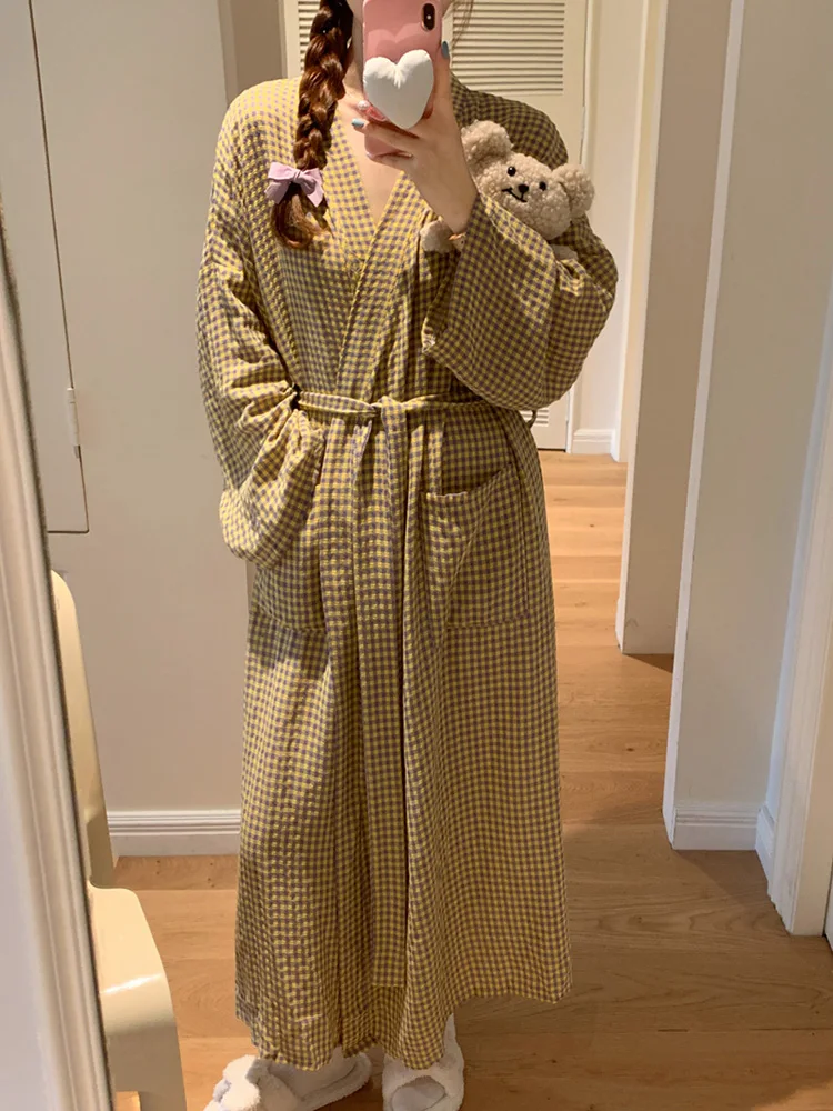 Домашняя мягкая Летняя женская рубашка в полоску с длинным рукавом элегантная