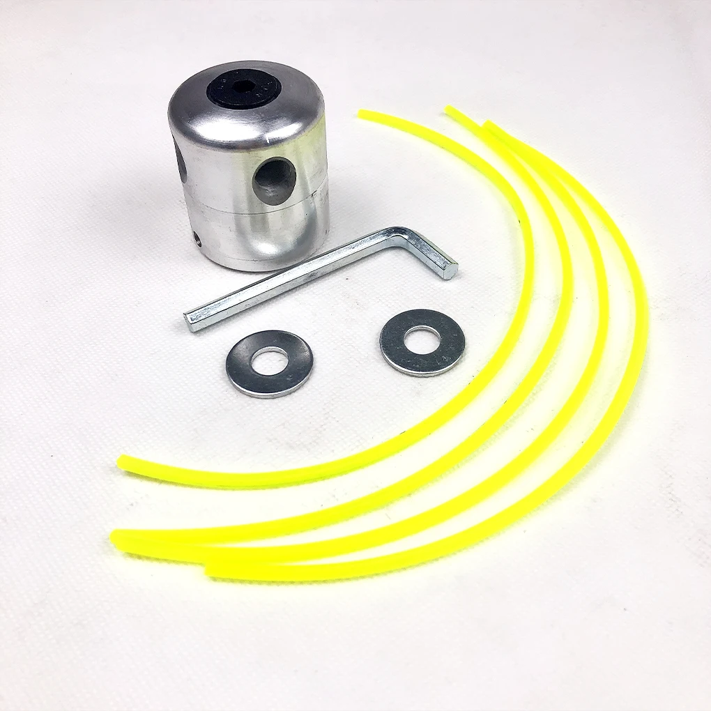 

Grass Trimmer Head Rope Replacement Detachable Aluminum Alloy Housing Lawn Mower Line Heads Trimming Tool Replacing Parts
