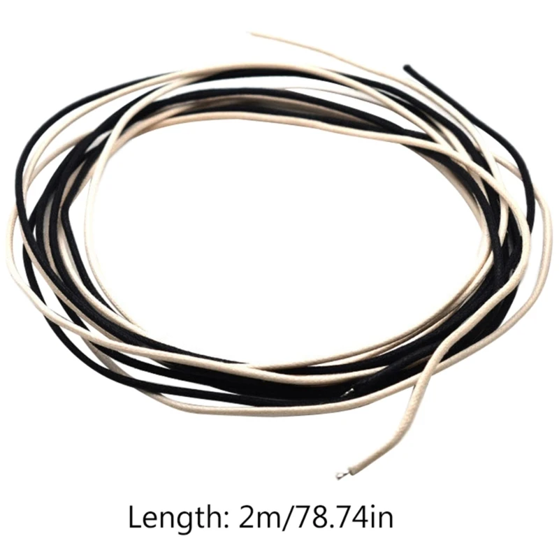 3-метровый винтажный гитарный провод с вощеным покрытием предварительно луженый