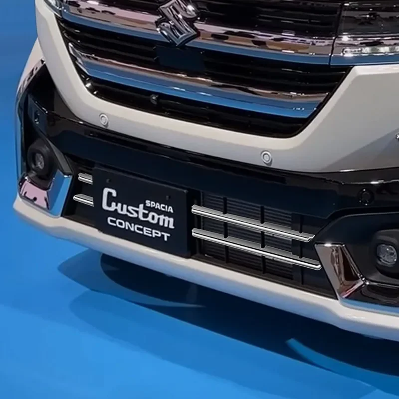 Передняя Накладка на решетку радиатора автомобиля накладка гриля для SUZUKI SPACIA Custom