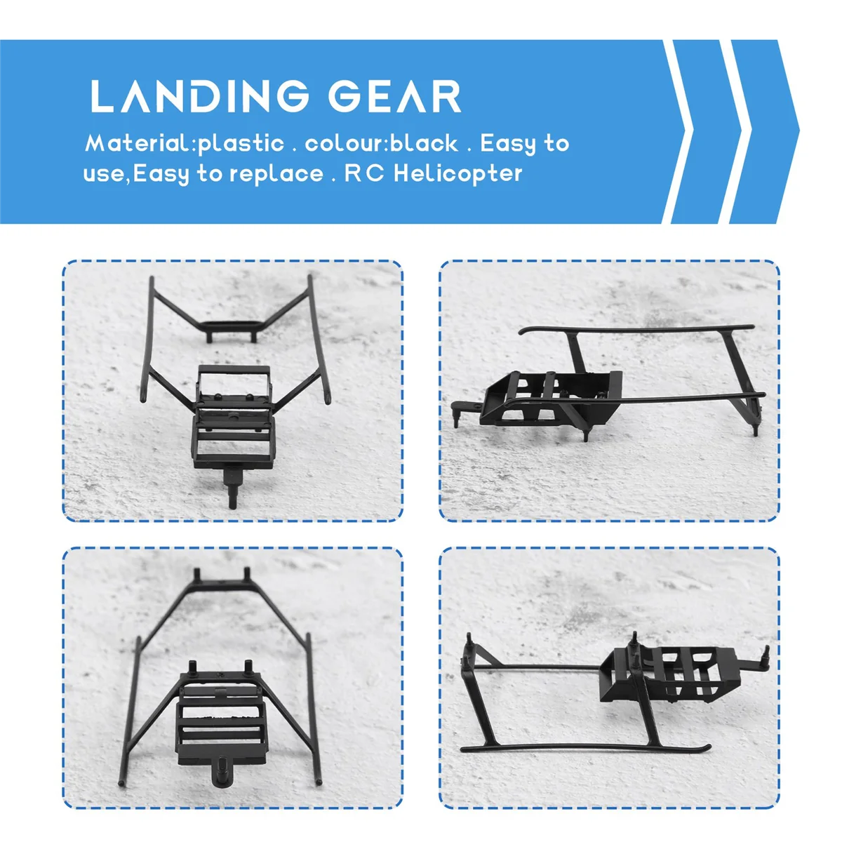 Шасси для WLtoys XK K110 K110S V977 RC вертолет самолет Дрон запасные части обновленные