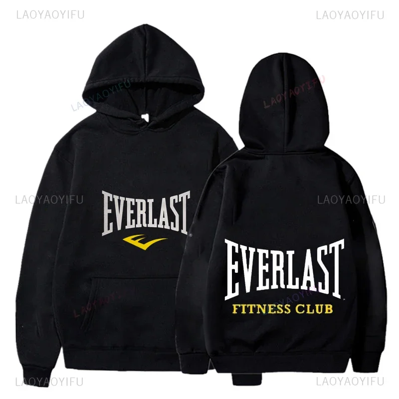 Забавный свитшот с логотипом Everlast для отдыха пуловер графическим рисунком Hombre