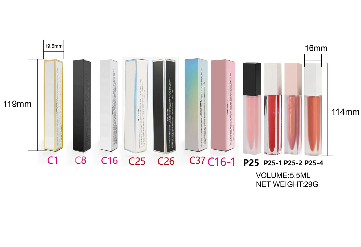 Фото lowa szminka w płynie Wodoodporna, długotrwała pomadka do ust Private Label Vegan Nude Matte Lipstick Wholesale Bulk For Business №5