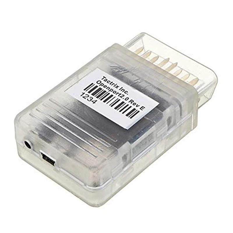 Автомобильный диагностический сканер Tactrix OBD 2 с открытым портом 0 ECU FLASH Open port для