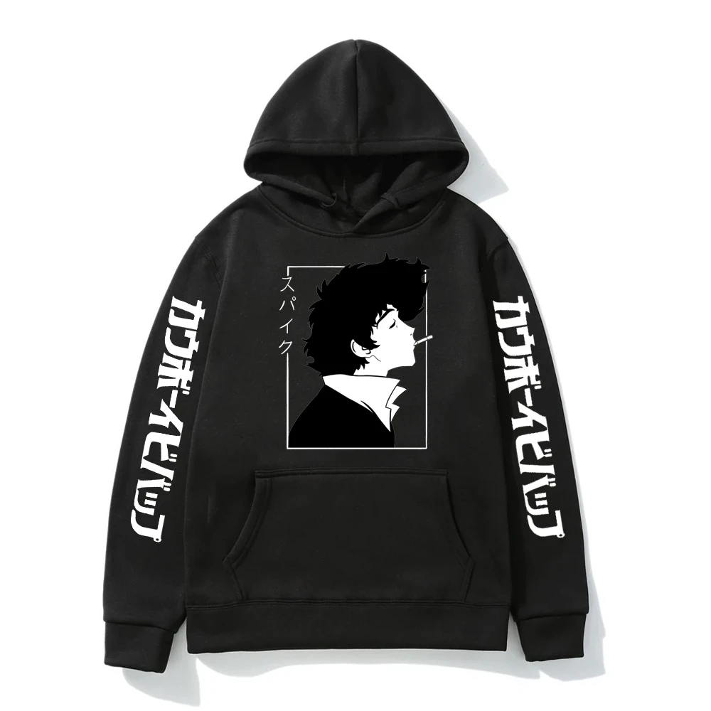 Cowboy Bebop Spike Anime Men Hoodie for Men Women Hipster Casual Sweatshirt Gift Aesthetic Tumblr Ulzzang High Quality Pullover