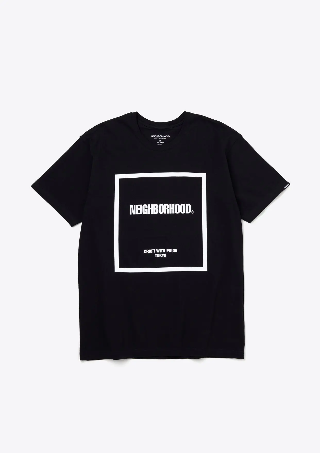 

NEIGHBORHOOD Summer trend new slim simple printed T-shirt Tops & Tees