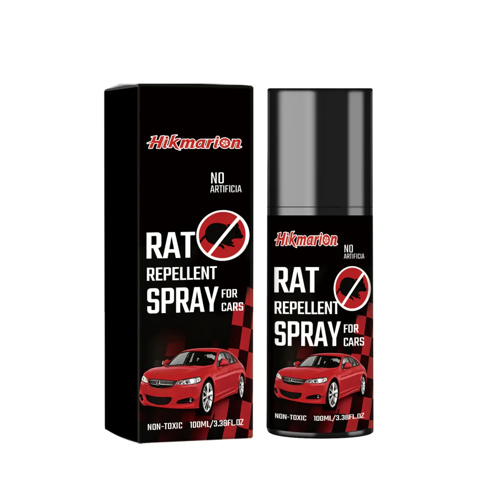 Фото Средство от грызунов Hikmarion Engine Mist для защиты автомобиля, жидкость против мышей, средство от вредителей, средство для ухода за автомобилем. №1