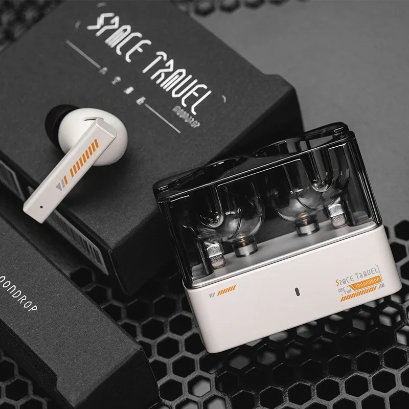 Наушники Moondrop Space Travel TWS Bluetooth 5 3 с шумоподавлением настоящие беспроводные стерео