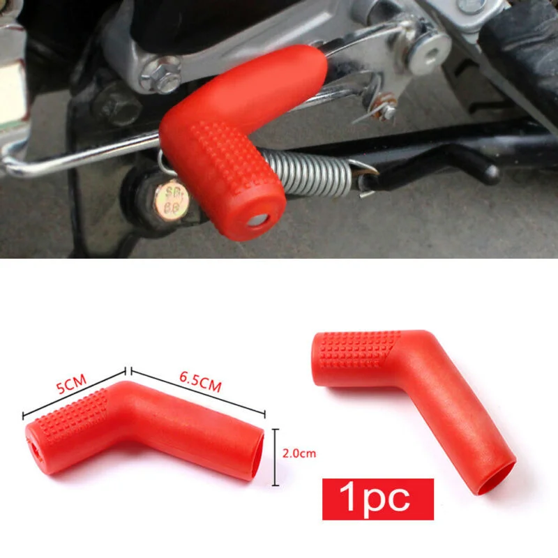 

1pcs Universal Motorcycle Rubber Gear Shifter Lever Socks Gear Shifter Boots Shoes Protecting Cover Moto Replacement Patrs Red