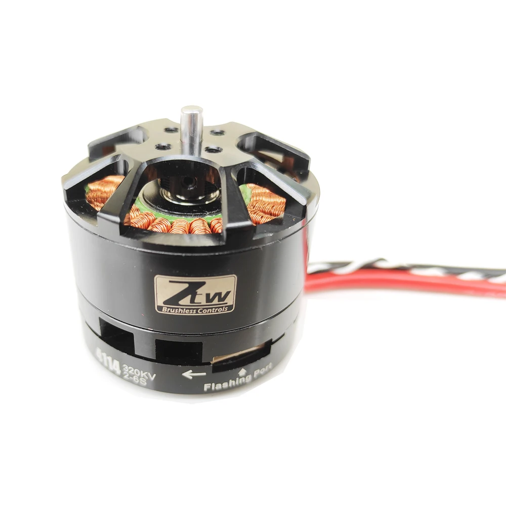 ZTW Черная Вдова 4114 390KV бесщеточный двигатель встроенный 40A ESC CW CCW Для RC FPV гоночного дрона квадрокоптера