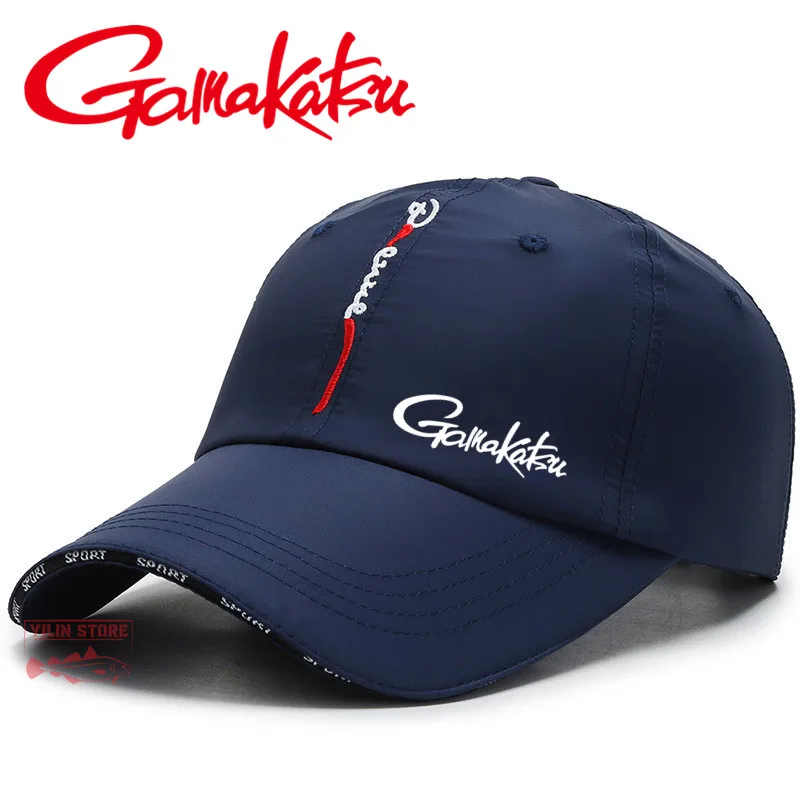 

Кепка От Солнца Gamakatsu Мужская, быстросохнущая бейсболка для спорта на открытом воздухе, путешествий, рыбалки, летняя