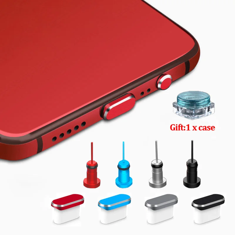 Комплект пылезащитных заглушек USB C с портом для зарядки 3 5 мм и разъемом