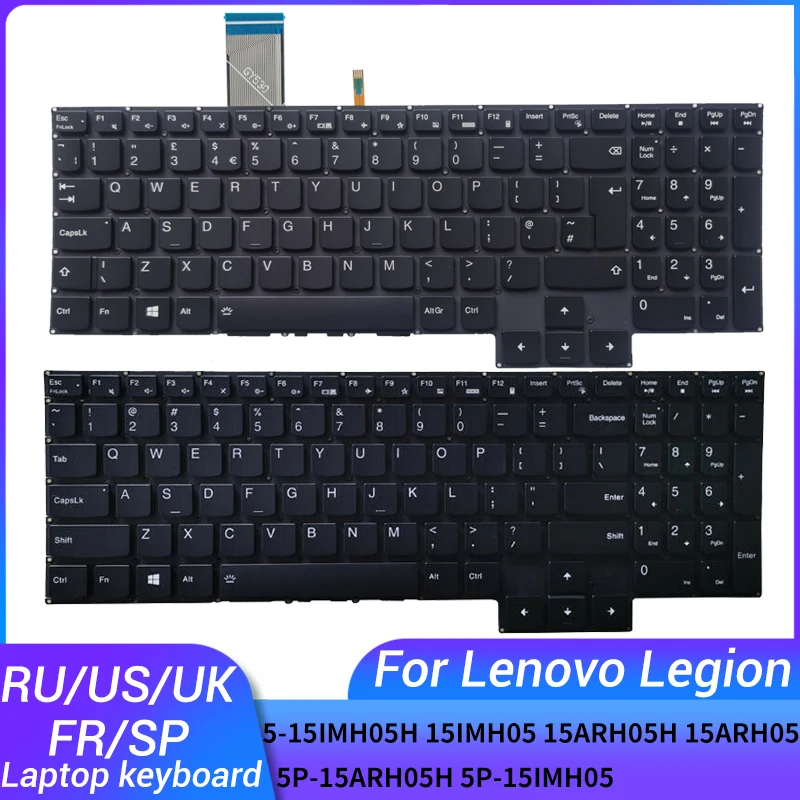 Новая клавиатура для ноутбука Lenovo Legion 5-15imh05h 15imh05 15arh05h 15arh05 5P-15ARH05H 5P-15IMH05 с