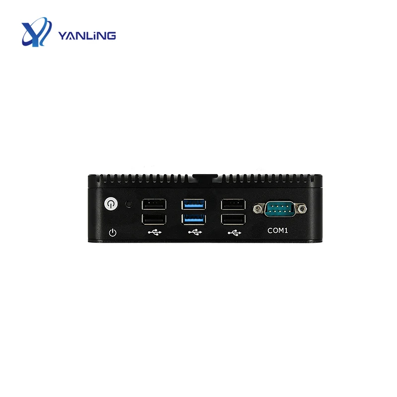 

Factory direct embedded mini pc J1425 CPU Quad lan mini pc x86 Soft Router Linux mini pc