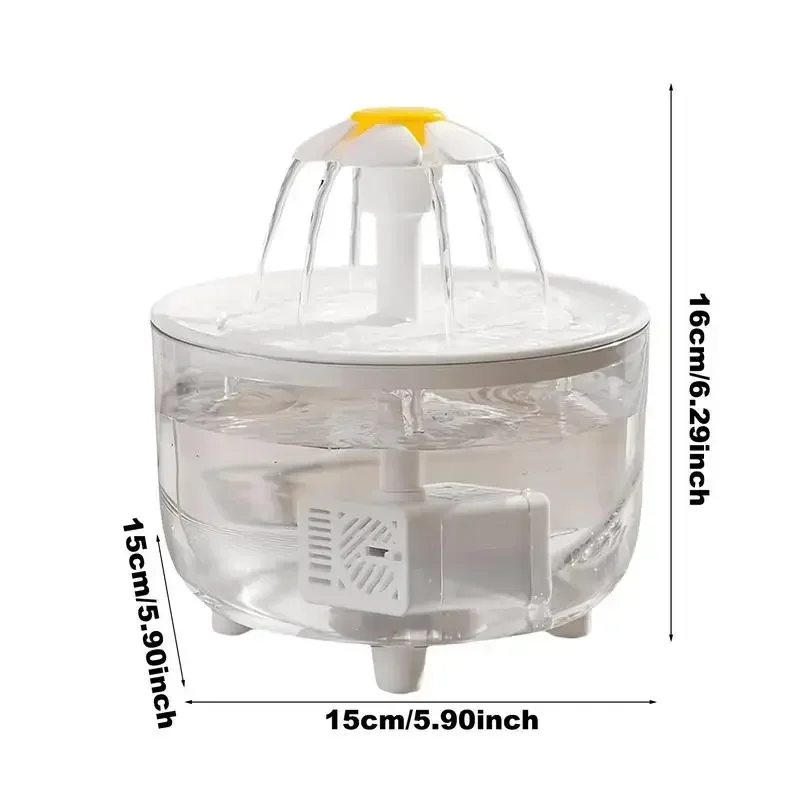 Питьевой Фонтанчик С Металлической Насадкой Для Кошек 33