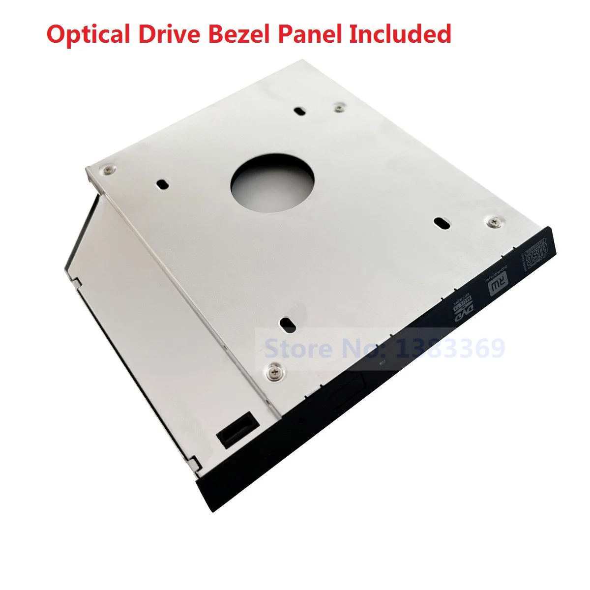 С передней панелью 2-й жесткий диск SSD SATA чехол оптический Корпус адаптер Кадди