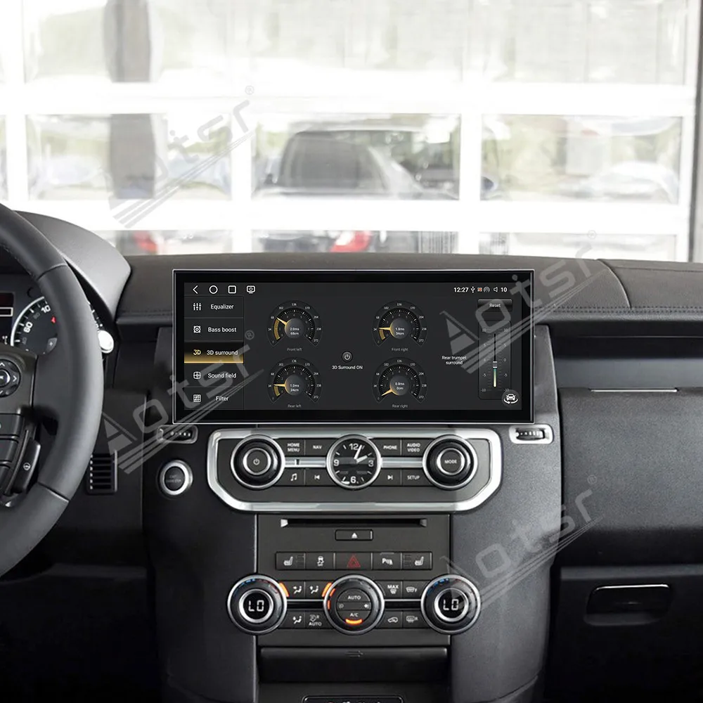 Фото 15,8-дюймовый Android 15 CarPlay для Land Rover Discovery 4 2012-2016, автомобильный радиоприемник с сенсорным экраном, мультимедийный плеер, GPS-навигационная головка №3