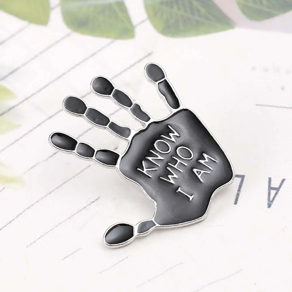 

Collar Brooch Skeleton Palm Gift For Women Men Brooches Pin Skeleton Palm Brooch Hand Enamel Pin Lapel Brooch
