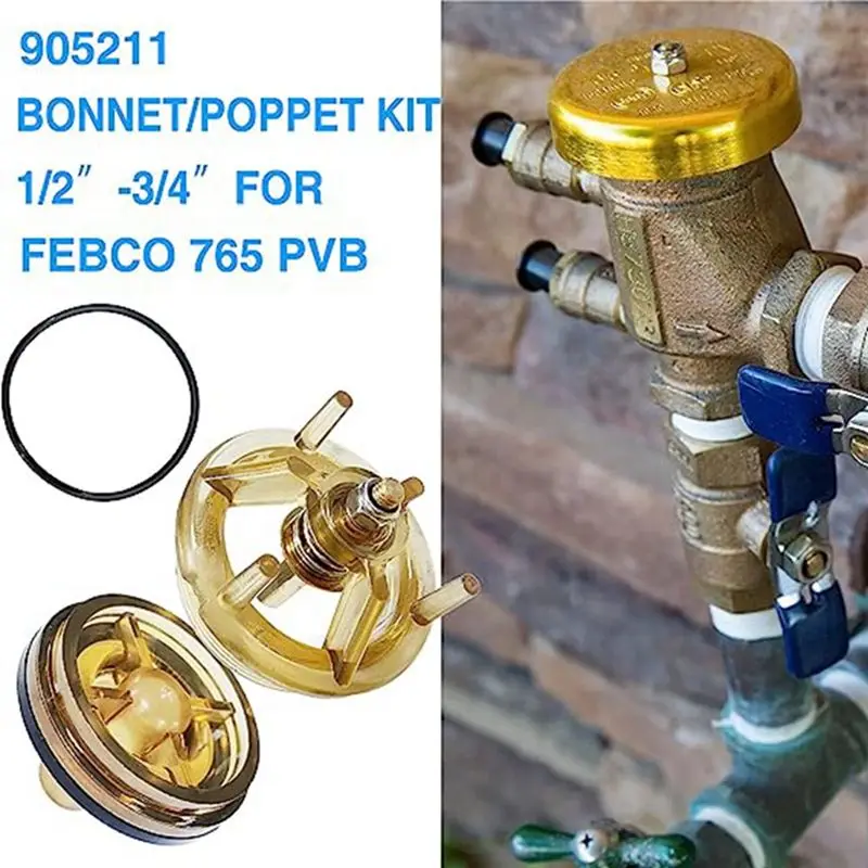 Фото Ремонтный комплект ABWZ-Bonnet And Poppet для FEBCO 765 - запчасти для обратных клапанов и вакуумных прерывателей 1 дюйм и 1-1/4 дюйма №2