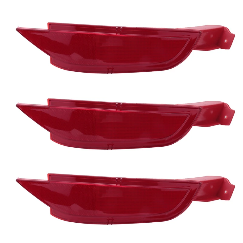 3X автомобильный бампер задний фонарь для Ford Fiesta Mk7 2008-2012