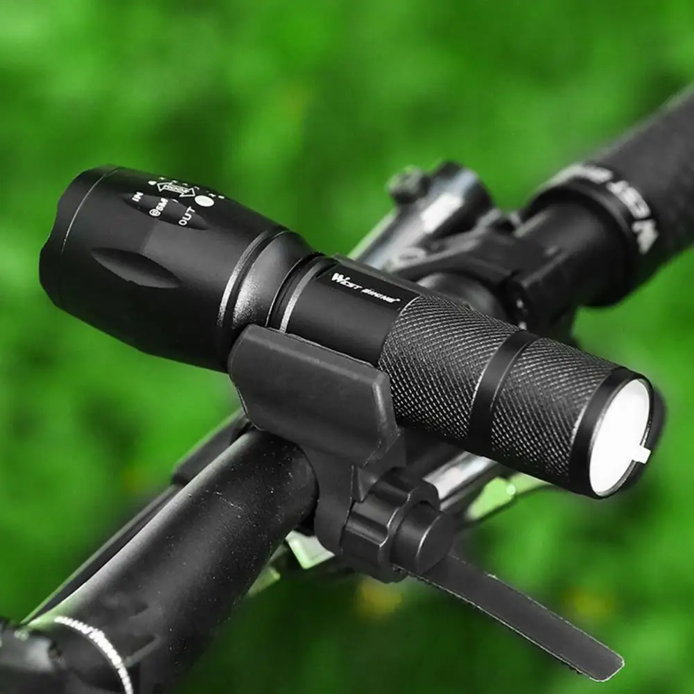 

1 Set 3 Modes Bike Headlights High Brightness Aluminum Alloy Telescopic Focusing Bike Front Light for MTB